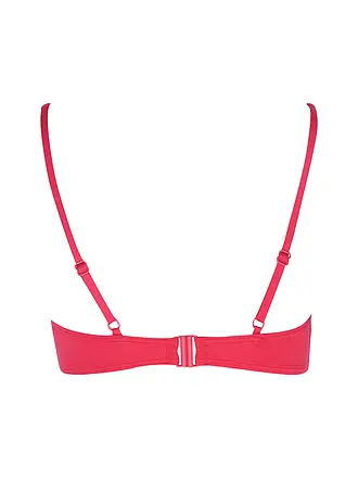 MRS & HUGS | Sujetador de bikini con aros para mujer | rot